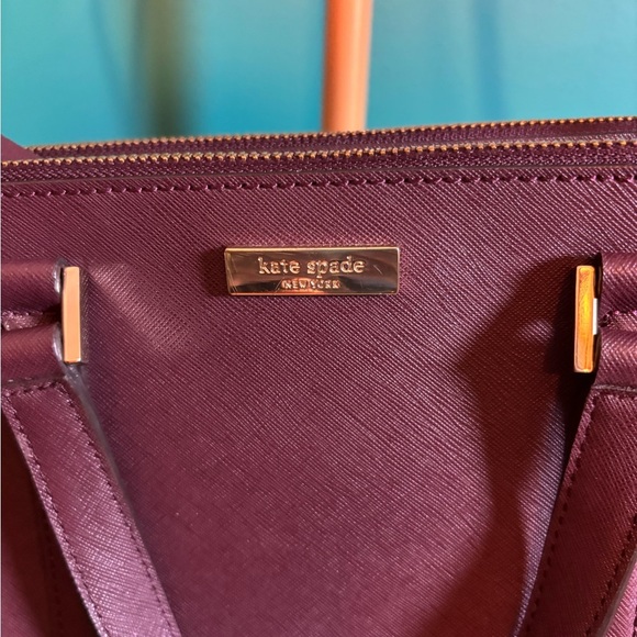 Kate Spade Leather Newbury Lane Briar Shoulder Bag Crossbody with Gold Accents - Picture 2 of 7